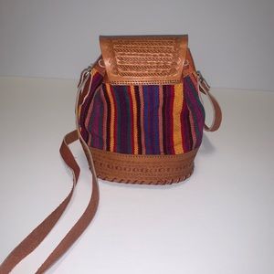 Leather Strap Festive Small Bag